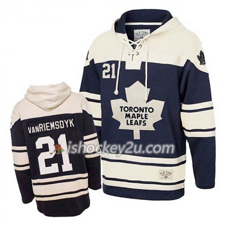 Mænd NHL Toronto Maple Leafs James Van Riemsdyk 21 Blå Sawyer Hooded Sweatshirt